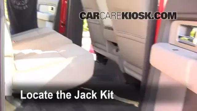 2009 Ford F-150 XLT 5.4L V8 FlexFuel Crew Cab Pickup (4 Door) Jack Up Car Use Your Jack to Raise Your Car